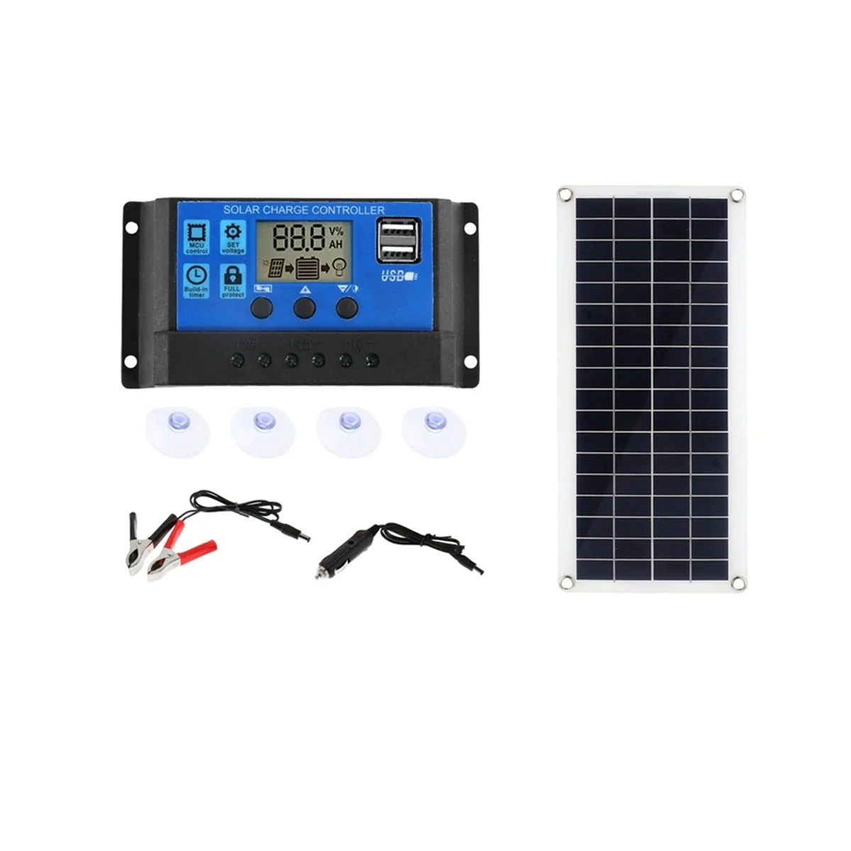 15W Solar Panel 12-18V Solar Cell Solar Panel for Phone RV Car MP3 PAD Charger Outdoor Battery Supply A
15W Solar Panel 12-18V Solar Cell Solar Panel for Phone RV Car MP3 PAD Charger Outdoor Battery Supply A