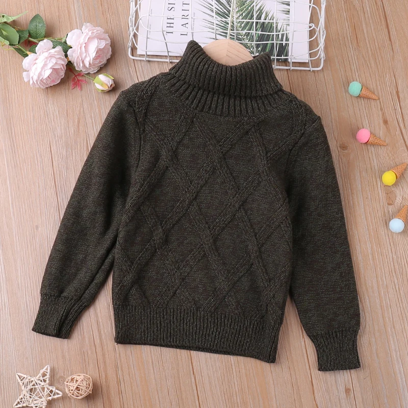 2022 New Autumn Knitted Boy Sweater Kid Clothes Children's Turtleneck Sweater Basic Style For 3-7 Years
2022 New Autumn Knitted Boy Sweater Kid Clothes Children's Turtleneck Sweater Basic Style For 3-7 Years