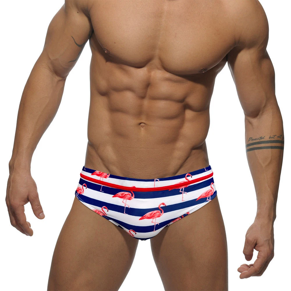 Sexy Mens Swimwear Summer New Fashion Swim Briefs Low Waist Bathing Suit Bulge Pad Push Underwear Sport Homme Beach Surf Trunks
Sexy Mens Swimwear Summer New Fashion Swim Briefs Low Waist Bathing Suit Bulge Pad Push Underwear Sport Homme Beach Surf Trunks
