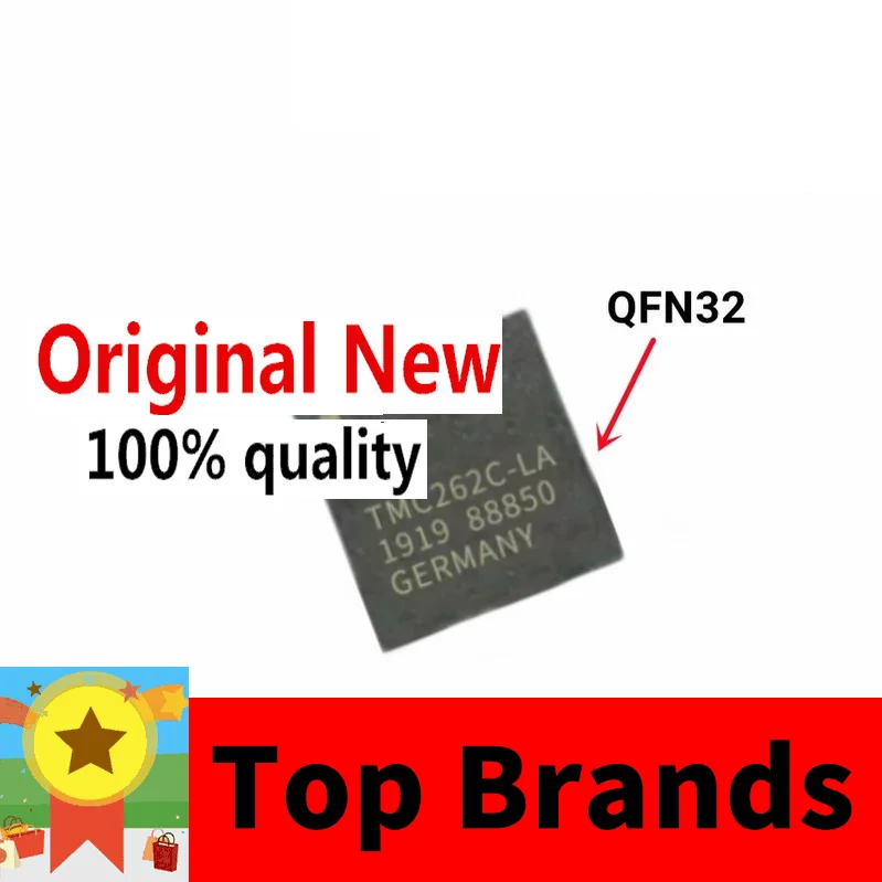 Новинка, оригинальный набор микросхем QFN32 tmc262c, 1-5 шт./партия, 100% 
Новинка, оригинальный набор микросхем QFN32 tmc262c, 1-5 шт./партия, 100%