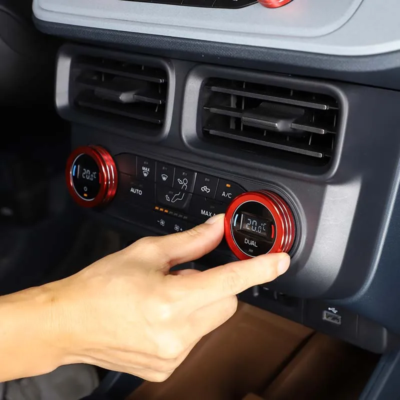 For Ford Maverick 2022-2023 Aluminum Alloy Silver Car Central Control Air Conditioning Volume Knob Cover Trim Car Accessories
For Ford Maverick 2022-2023 Aluminum Alloy Silver Car Central Control Air Conditioning Volume Knob Cover Trim Car Accessories