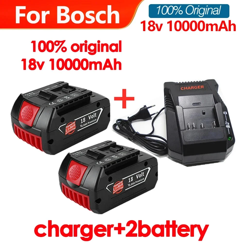 

BAT609 Lithium Ion 6000mAh Battery Replacement For Bosch 18V Professional Drill Battery GBA 18V GSR BAT610 BAT618 BAT619 18V