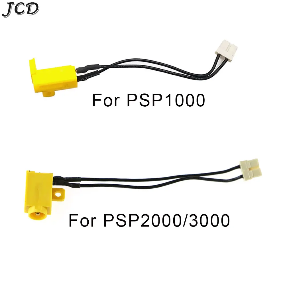 

JCD 1PCS For PSP1000 Replacement Power Charger Port Socket Charging Jack Connector for PSP 3000 2000 1000 Console Repair
