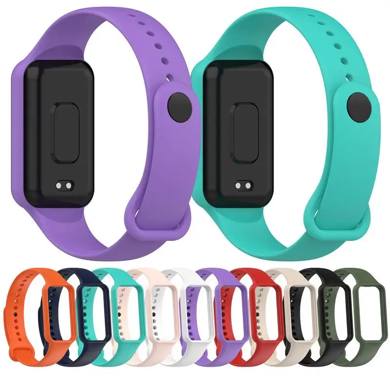 Silicone Watch Strap For Huami Amazfit Band 7 Replacement Bracelet Soprt Wristband For Amazfit band 7 Smart Watch Correa
Silicone Watch Strap For Huami Amazfit Band 7 Replacement Bracelet Soprt Wristband For Amazfit band 7 Smart Watch Correa
