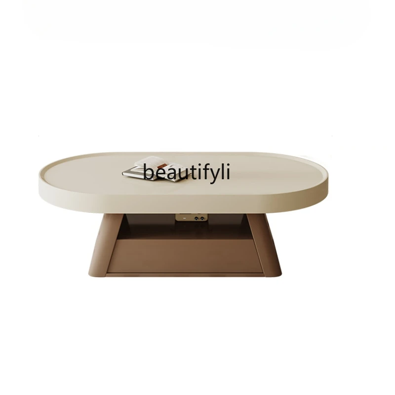 Кофейный столик в скандинавском стиле, Овальный итальянский круглый ретро-столик для гостиной в минималистическом стиле, для маленькой квартиры, во французском стиле
Кофейный столик в скандинавском стиле, Овальный итальянский круглый ретро-столик для гостиной в минималистическом стиле, для маленькой квартиры, во французском стиле