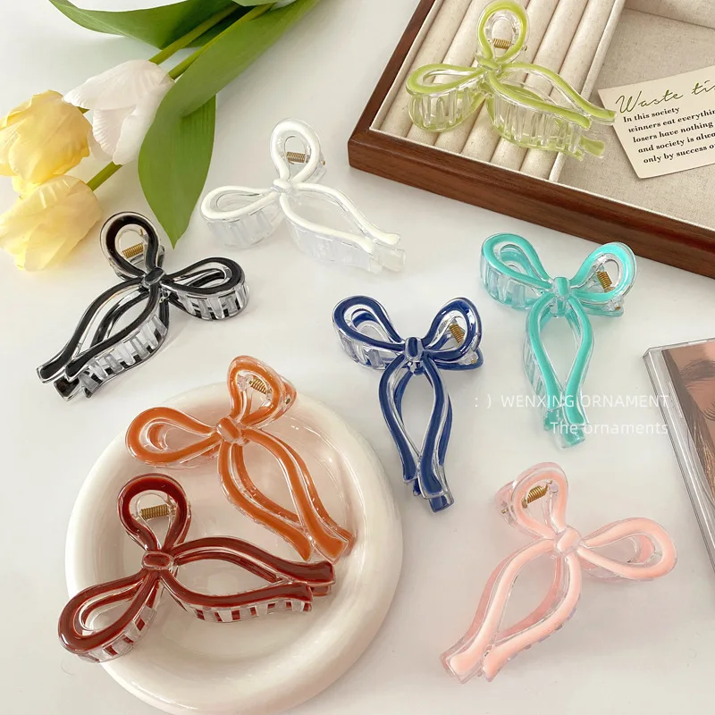 12Pcs/Lot Korean Style Summer Candy Color Accessories Trendy Hair Clips Popular Hair Catches Simple Large Big Hair Claw Crab
12Pcs/Lot Korean Style Summer Candy Color Accessories Trendy Hair Clips Popular Hair Catches Simple Large Big Hair Claw Crab