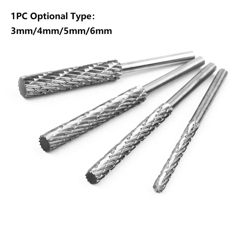 1PC 3mm Shank High Speed Steel Rotary Burr Tool Plastic Wood Carving Rotary File Accessories Milling Cutter Drill Bit Engraving
1PC 3mm Shank High Speed Steel Rotary Burr Tool Plastic Wood Carving Rotary File Accessories Milling Cutter Drill Bit Engraving