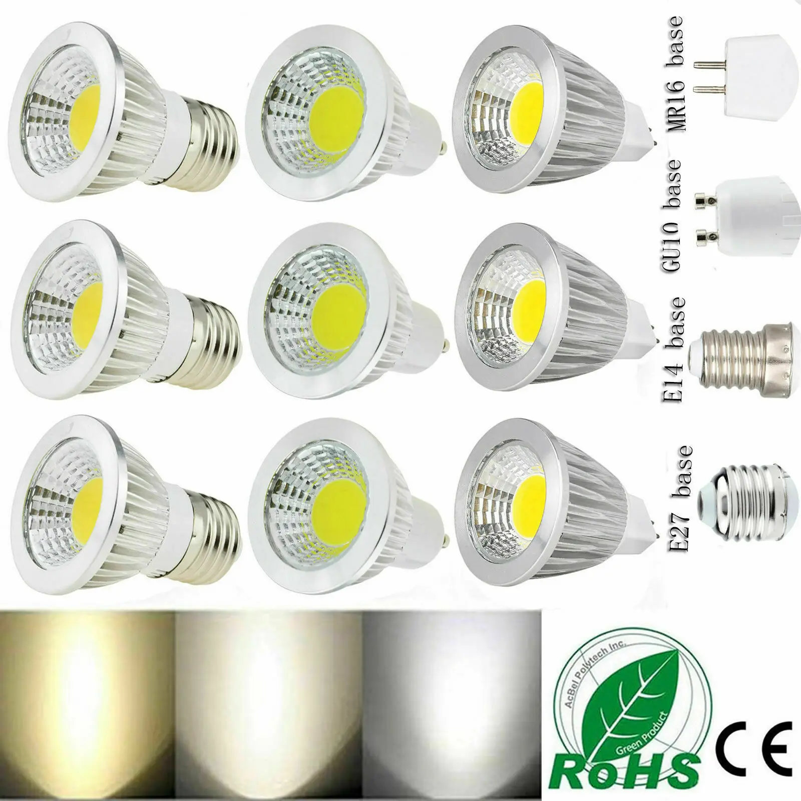 DC12V GU10 COB Spotlight Dimmable E27 B22 GU5.3 E12 E14 6W 9W 12W Clod White White Natural Spot Light Home Lamp Bulb Bright
DC12V GU10 COB Spotlight Dimmable E27 B22 GU5.3 E12 E14 6W 9W 12W Clod White White Natural Spot Light Home Lamp Bulb Bright