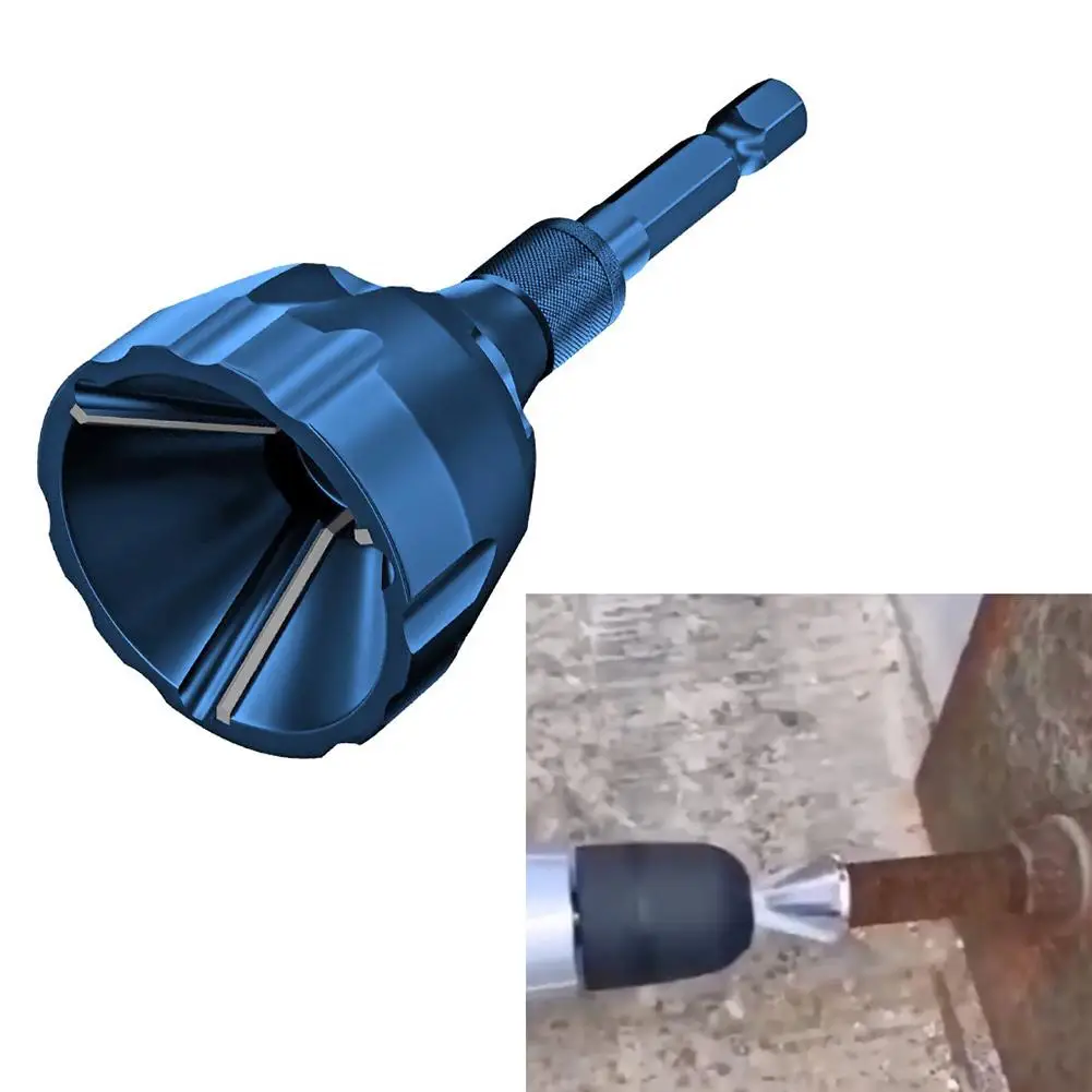 1pcs Electric Chamferer 3-20mm Tungsten Steel External Electric Chamfer Remove Burr Clean Bolt Tool 6.35mm Hex Power Tool Parts
1pcs Electric Chamferer 3-20mm Tungsten Steel External Electric Chamfer Remove Burr Clean Bolt Tool 6.35mm Hex Power Tool Parts