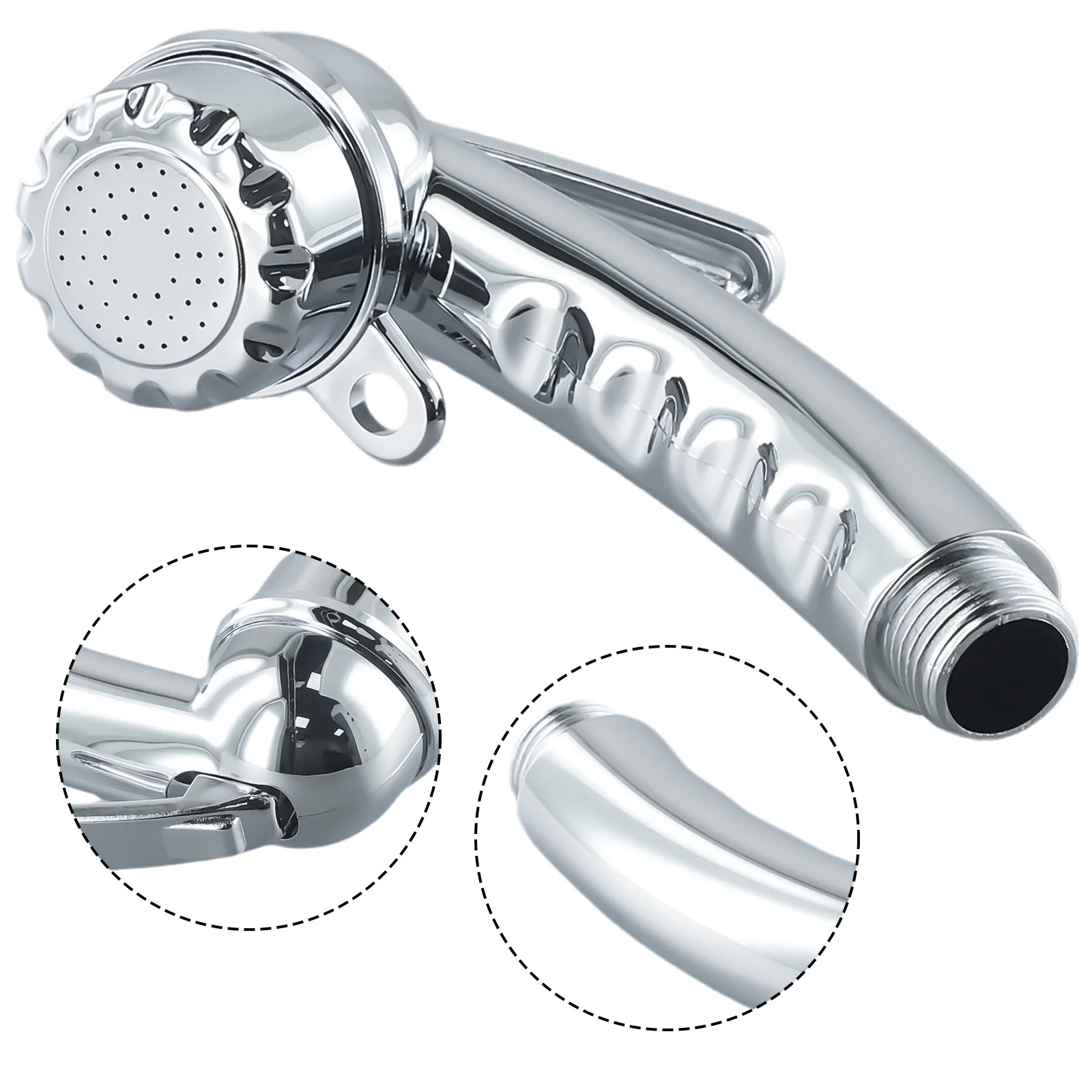 Accessories Shower Head 14.5 Cm 1pcs Adjustable For Camping Motorhome Silver With/stop Button Good Quality
Accessories Shower Head 14.5 Cm 1pcs Adjustable For Camping Motorhome Silver With/stop Button Good Quality