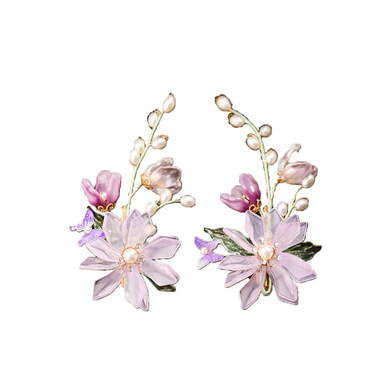 Chinese Style Hair Clips with Tassel Decor Temperament Stable Grip Flowers Headpiece for Gown Dress Hairstyle Making Tools
Chinese Style Hair Clips with Tassel Decor Temperament Stable Grip Flowers Headpiece for Gown Dress Hairstyle Making Tools