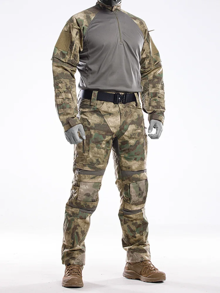 Outdoor Military Camo Frog Suit Tactical Style Quick Drying Breathable Top and Pants Camping and Hunting Suit Russian Army New
Outdoor Military Camo Frog Suit Tactical Style Quick Drying Breathable Top and Pants Camping and Hunting Suit Russian Army New