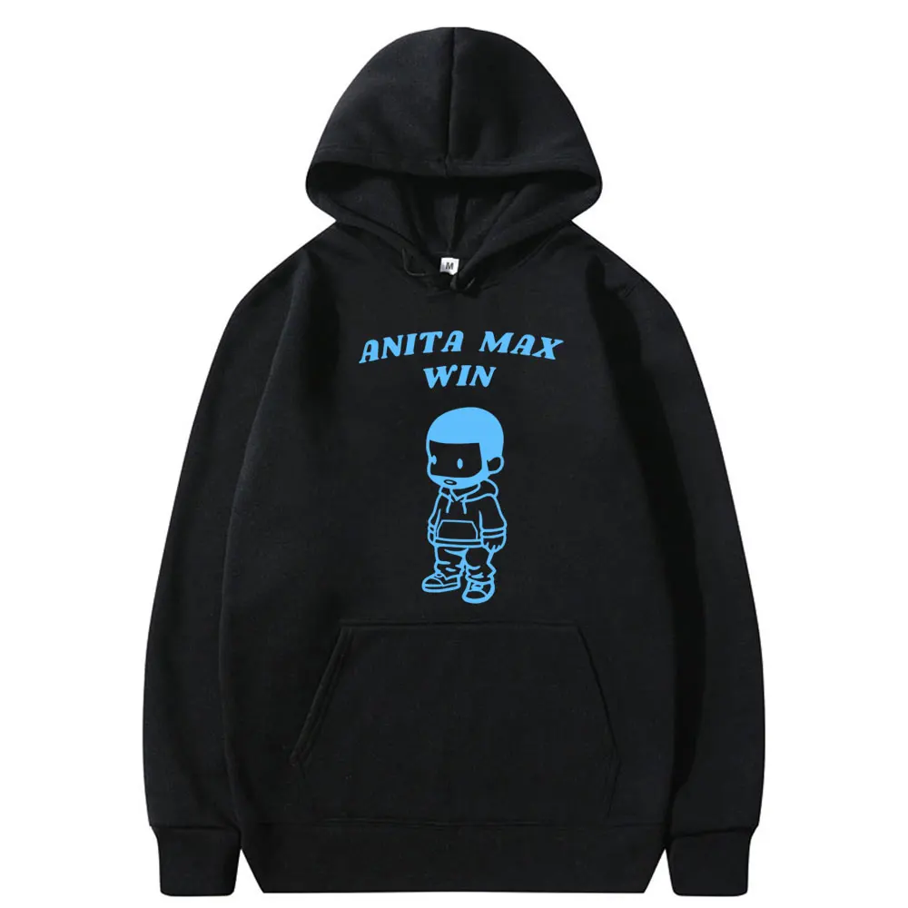 

Drake Anita Max Win Meme Graphic Hoodie Men's Vintage Streetwear Male Oversized Sweatshirt Men Hip Hop Rap Funny Casual Hoodies