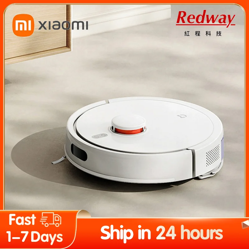 

XIAOMI MIJIA Robot Vacuum Mop 3C Enhanced Edition For Home Sweeping Dust 6000PA Cyclone Suction Washing Mop APP Smart Planned