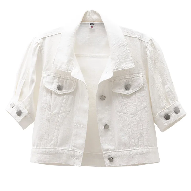 2023 Spring Summer Short Denim Jacket Women Fashion Wild Five Points Sleeve Thin Jeans Coat Female Clothes Slim Outerwear H2382
2023 Spring Summer Short Denim Jacket Women Fashion Wild Five Points Sleeve Thin Jeans Coat Female Clothes Slim Outerwear H2382