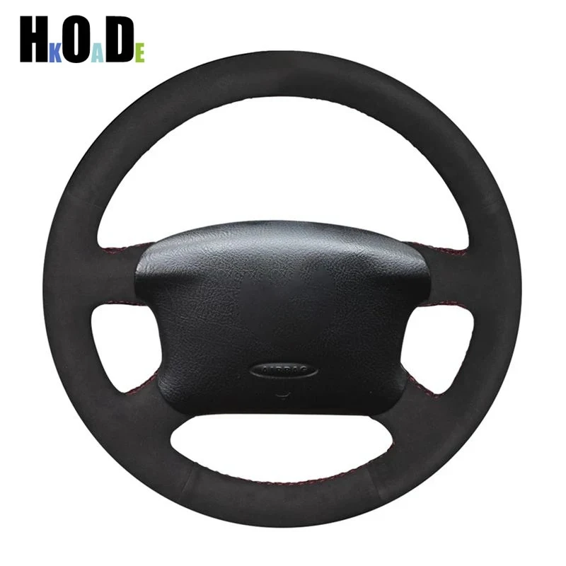 Car Steering Wheel Cover for Volkswagen VW Golf 4 (IV) Passat B5 Sharan Bora T4 T5 Seat Alhambra Hand-stitched Black Suede
Car Steering Wheel Cover for Volkswagen VW Golf 4 (IV) Passat B5 Sharan Bora T4 T5 Seat Alhambra Hand-stitched Black Suede