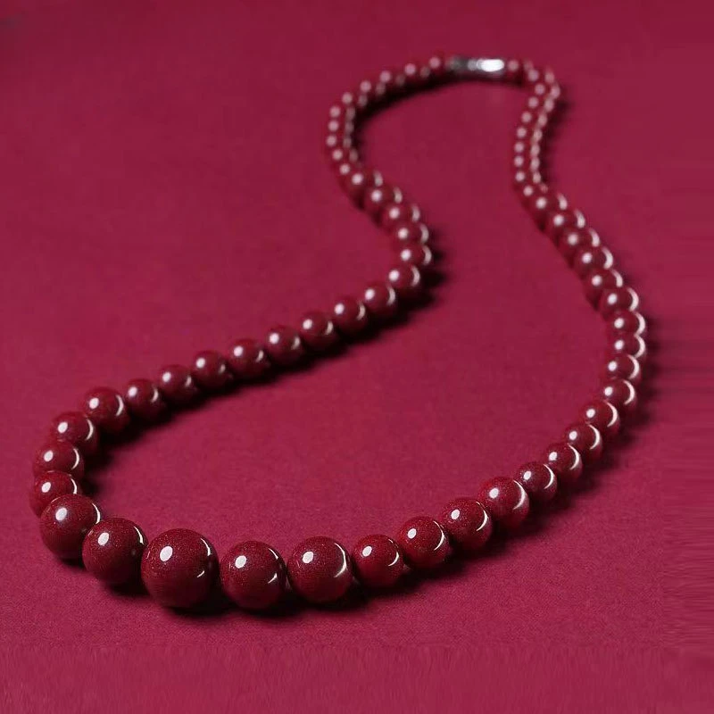 Natural Purple Gold Sand Necklace Vermilion Sand Women's Collar Chain Tower Chain
Natural Purple Gold Sand Necklace Vermilion Sand Women's Collar Chain Tower Chain
