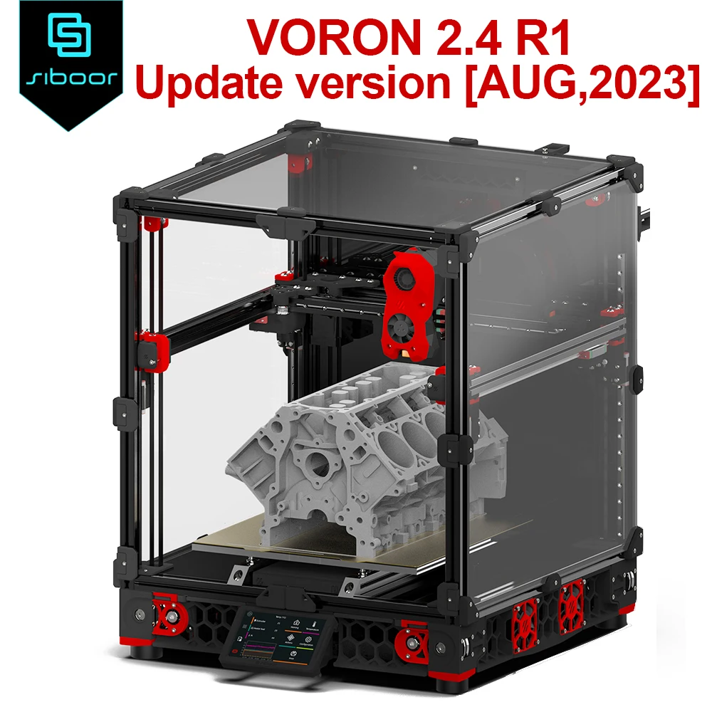 

Voron 2.4 R2 Corexy 3D Printer Upgraded Stealthburner SIBOOR V2.4 R2 [Aug，2023] Impresora 3D 350x350x350mm 3D Printer Full Kits