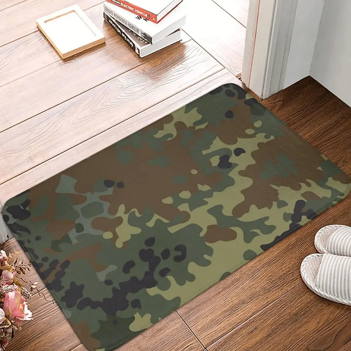 Flecktarn Camouflage Doormat Rug Carpet Mat Footpad Polyester Anti-slip Durable Entrance Kitchen Bedroom Balcony Toilet
Flecktarn Camouflage Doormat Rug Carpet Mat Footpad Polyester Anti-slip Durable Entrance Kitchen Bedroom Balcony Toilet