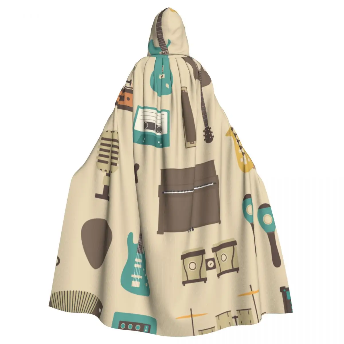 Adult Cloak Cape Hooded Musical Instruments Medieval Costume Witch Wicca Vampire Carnival Party
Adult Cloak Cape Hooded Musical Instruments Medieval Costume Witch Wicca Vampire Carnival Party