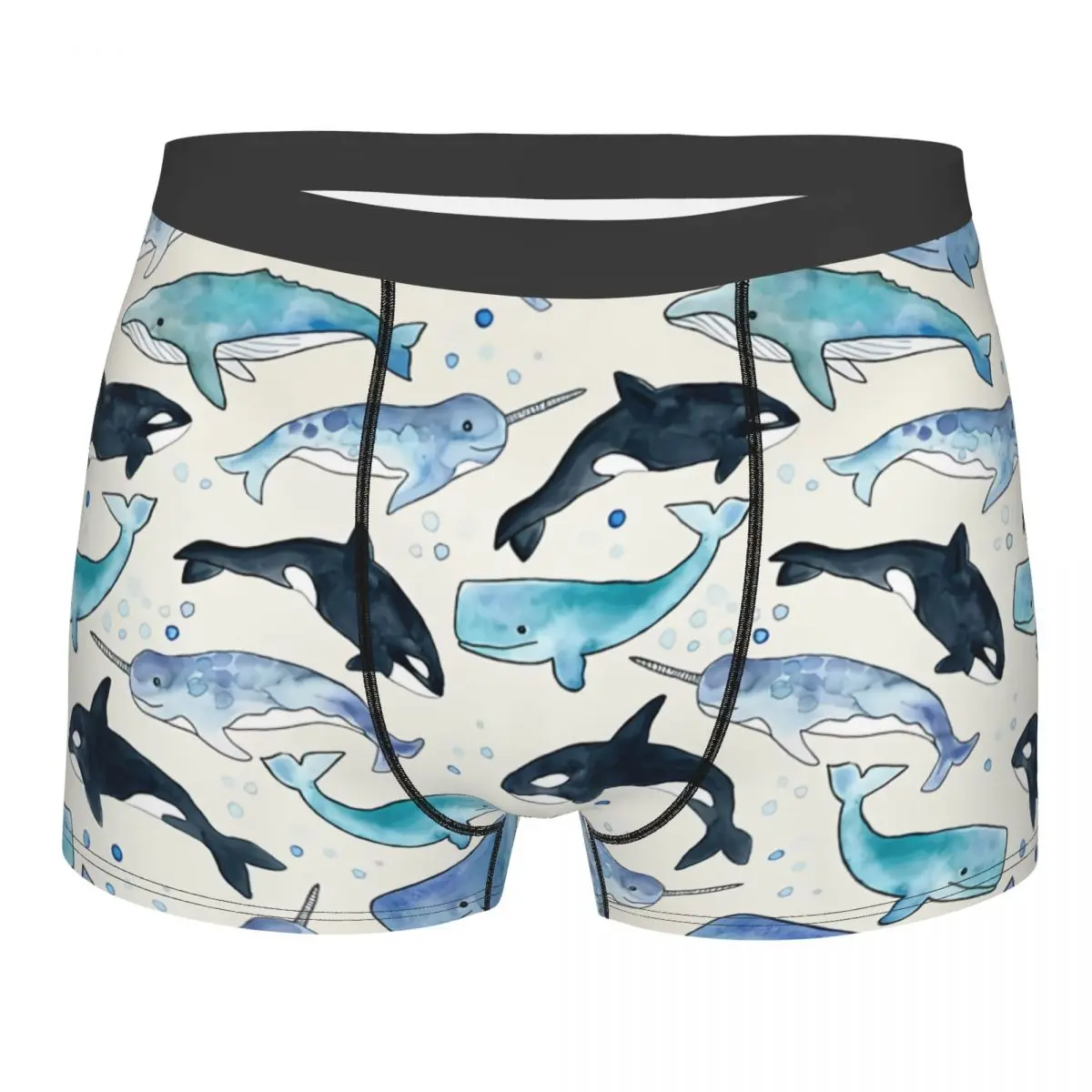 Whales Orcas And Narwhals Animals Art Underpants Breathbale Panties Men's Underwear Ventilate Shorts Boxer Briefs
Whales Orcas And Narwhals Animals Art Underpants Breathbale Panties Men's Underwear Ventilate Shorts Boxer Briefs