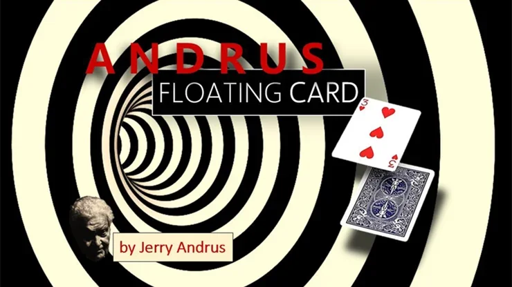 

Andrus Floating Card Blue by Jerry A Card Magic Tricks Close Up Magic Magia Magie Magicians Prop Illusion Gimmick Tutorial