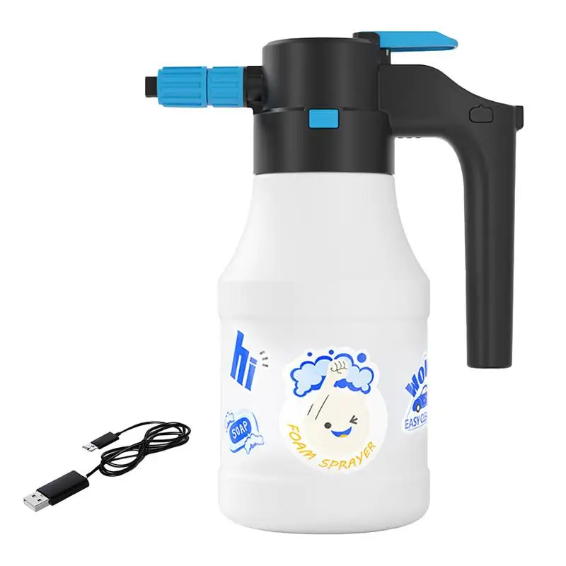 Electric Foam Sprayer 1.5L Electric Pump Sprayer Handheld Foam Sprayer Battery Powered Car Washing Accessories For Home Garden
Electric Foam Sprayer 1.5L Electric Pump Sprayer Handheld Foam Sprayer Battery Powered Car Washing Accessories For Home Garden