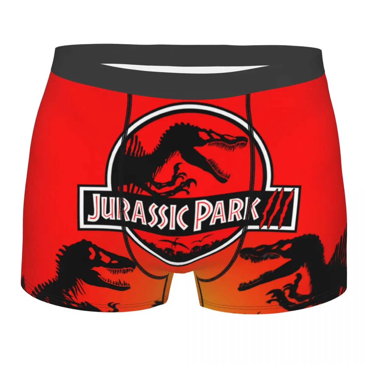 

Jurassic Park Boxer Shorts For Men 3D Print Male Dinosaur World Underwear Panties Briefs Breathable Underpants