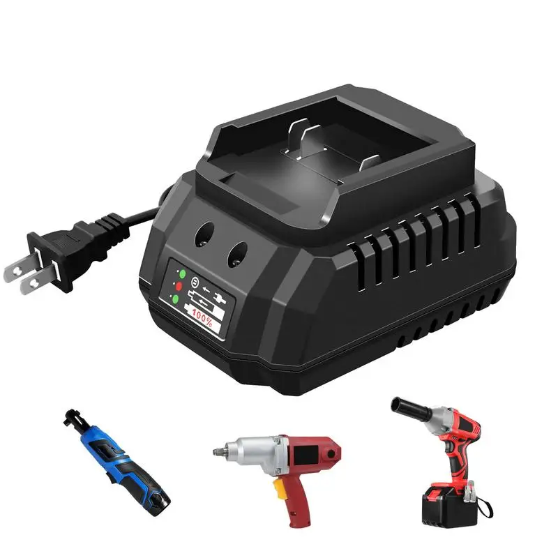Battery Charger For Electric Tool 21V High Power Smart Lithium Ion Charger Fast Charging Wrench Holder Lithium Battery Charger
Battery Charger For Electric Tool 21V High Power Smart Lithium Ion Charger Fast Charging Wrench Holder Lithium Battery Charger