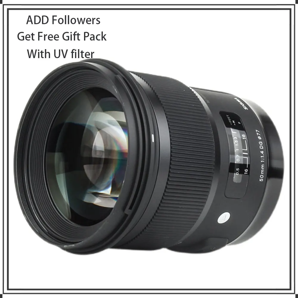 

Sigma 50mm F1.4 DG HSM Art Lens for Canon Nikon Sony E Mount
