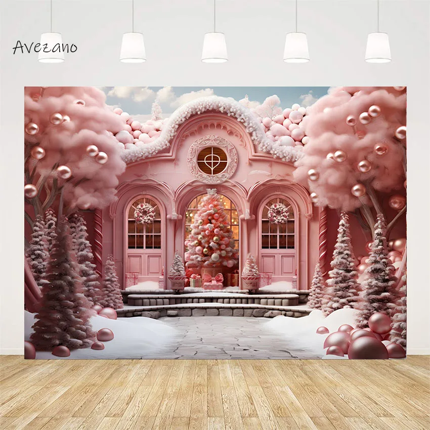 Avezano Winter Christmas Backdrop Photography Background Sweet Pink House Outdoor Snow Girl Portrait Backdrop Photo Studio Props
Avezano Winter Christmas Backdrop Photography Background Sweet Pink House Outdoor Snow Girl Portrait Backdrop Photo Studio Props