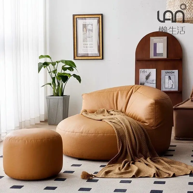 Lazy Sofa Single Home Bedroom Small Sofa Rental House Tatami Living Room Thickened Bean Bag Balcony Couch
Lazy Sofa Single Home Bedroom Small Sofa Rental House Tatami Living Room Thickened Bean Bag Balcony Couch