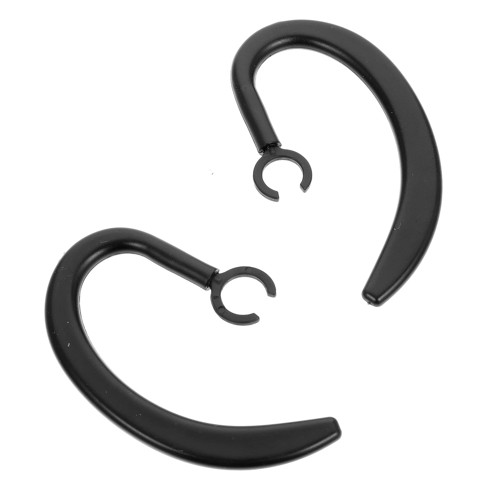 

2 Pcs Headset Earhook Rubber Hooks Plugs Anti-lost Rotation Headsets Earpiece Clamp Headphone Clip for Earbuds