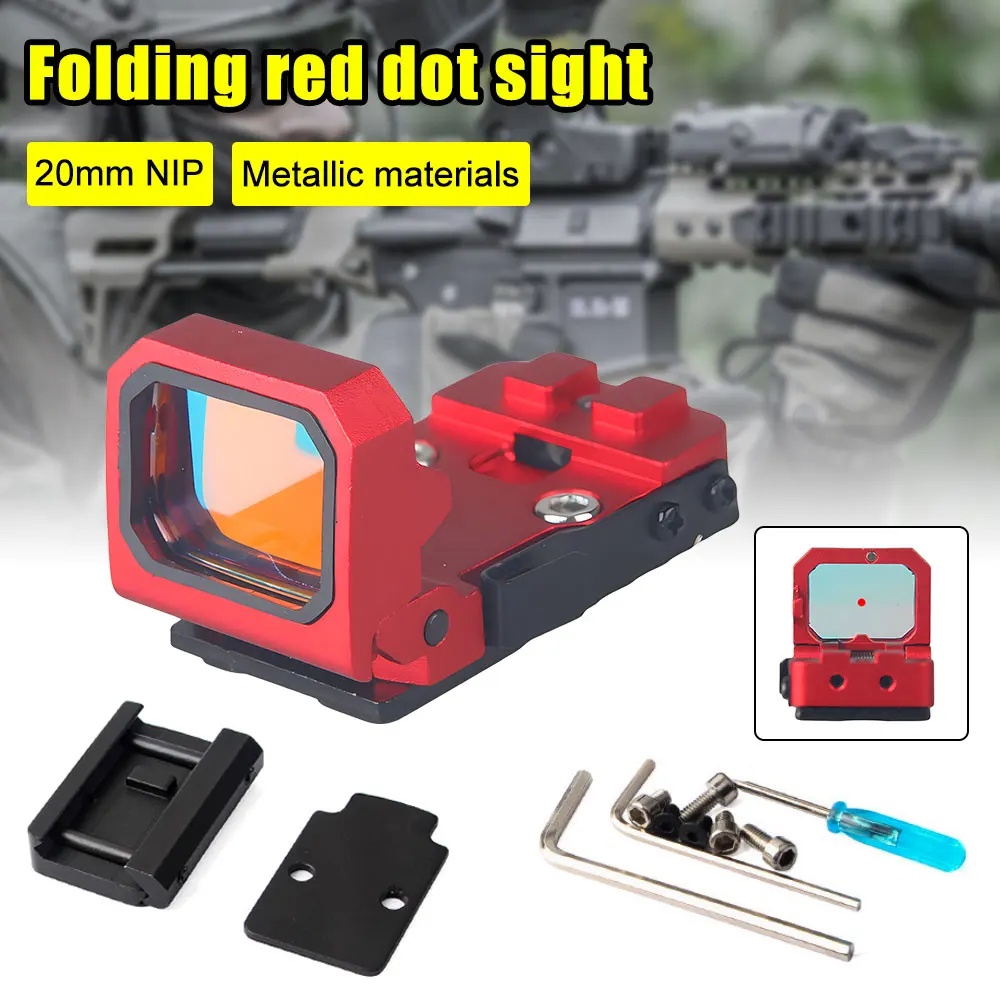Tactical Folding Flip Up Red Dot Sight Reflex Mini RMR Scope For MOS Glock Or Slide Cut Accept Pistol Mount Riflescope
Tactical Folding Flip Up Red Dot Sight Reflex Mini RMR Scope For MOS Glock Or Slide Cut Accept Pistol Mount Riflescope