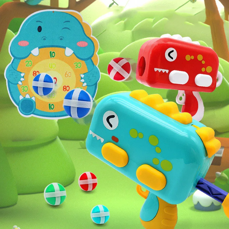 Kids Dinosaur Toy Guns Ejection Sticky Ball Dart Board Target Plate Cartoon Shooting Sports Outdoor Game Gun Toys Boys Girl Gift
Kids Dinosaur Toy Guns Ejection Sticky Ball Dart Board Target Plate Cartoon Shooting Sports Outdoor Game Gun Toys Boys Girl Gift