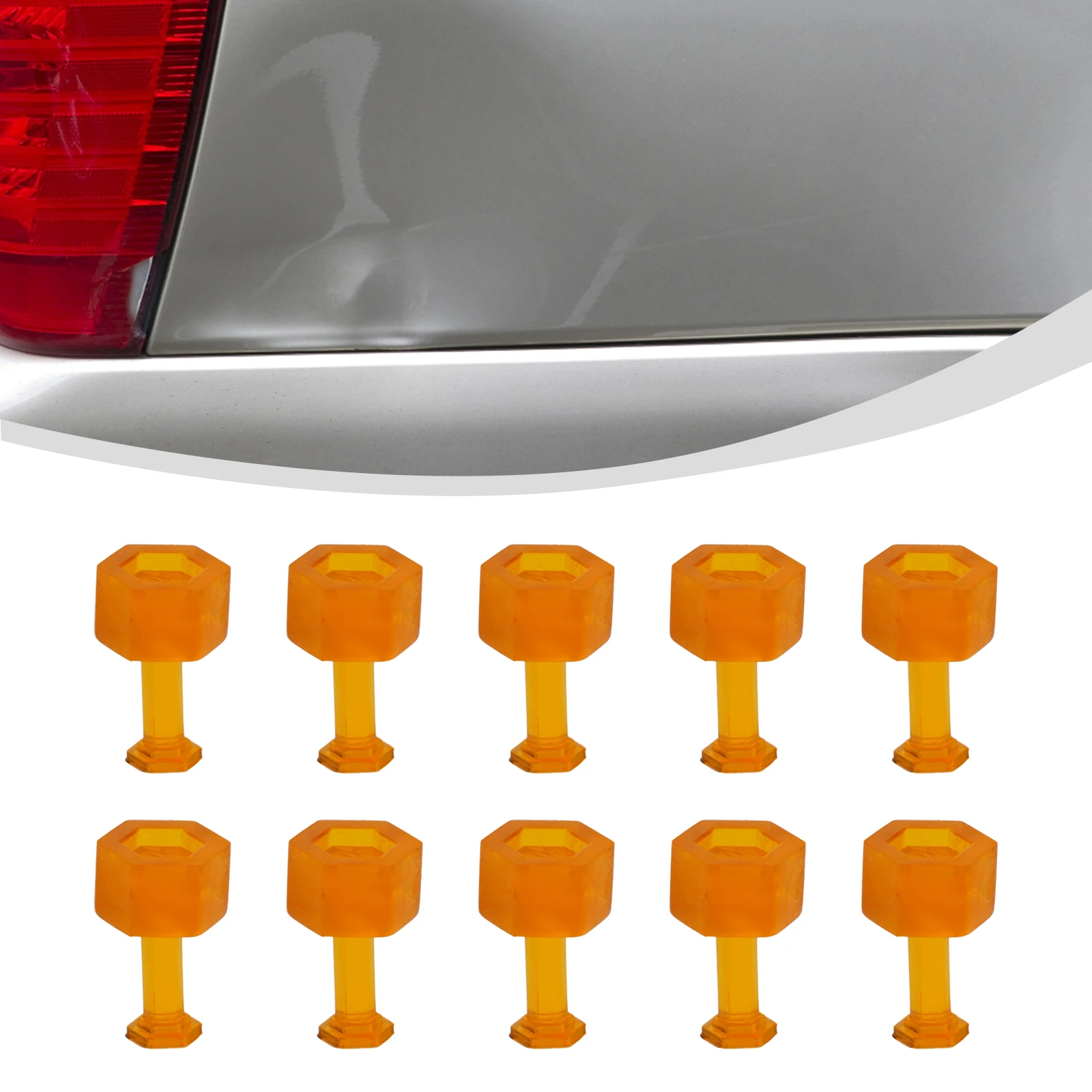 10pcs Glue Tabs Dent Removal Tools Auto Paintless Dent Repair Maintenance Tool Glue Tabs Dent Removal Tools
10pcs Glue Tabs Dent Removal Tools Auto Paintless Dent Repair Maintenance Tool Glue Tabs Dent Removal Tools