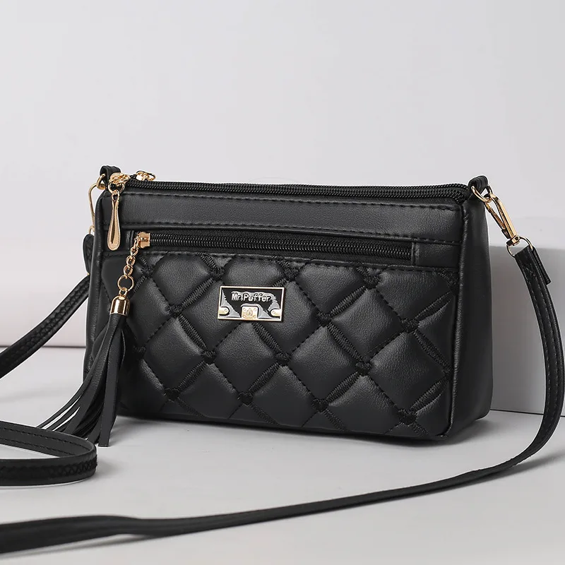 Women's Crossbody Bag Advanced Mini Bag Large Capacity Tassel Zipper Shoulder Bag
Women's Crossbody Bag Advanced Mini Bag Large Capacity Tassel Zipper Shoulder Bag