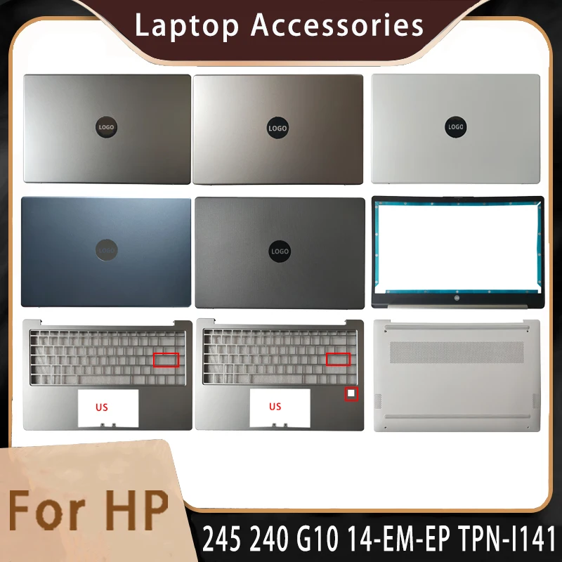Новинка для HP 245 240 G10 14-EM TPN-I141, аксессуары для ноутбука Replacemen, задняя крышка ЖК-дисплея, Упор для рук, нижняя часть с логотипом
Новинка для HP 245 240 G10 14-EM TPN-I141, аксессуары для ноутбука Replacemen, задняя крышка ЖК-дисплея, Упор для рук, нижняя часть с логотипом