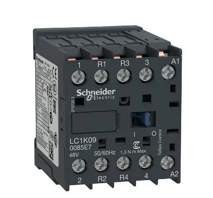 LC1K090085E7 LC7K090085E7 TeSys K контактор-4P (2 NO + 2 NC) - AC-1 = 440 В 20 A - 48 В AC катушка
LC1K090085E7 LC7K090085E7 TeSys K контактор-4P (2 NO + 2 NC) - AC-1 = 440 В 20 A - 48 В AC катушка
