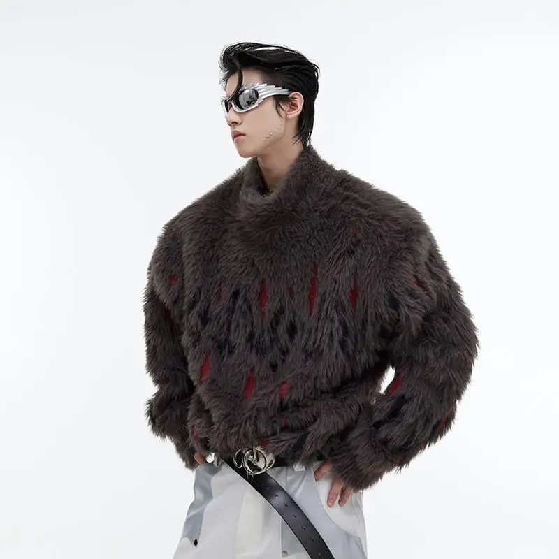 Autumn and Winter New Half-high Neck Couple Knitted Sweatshirt Korean Fashion Trend Streetwear Loose Pullover Men and Women
Autumn and Winter New Half-high Neck Couple Knitted Sweatshirt Korean Fashion Trend Streetwear Loose Pullover Men and Women