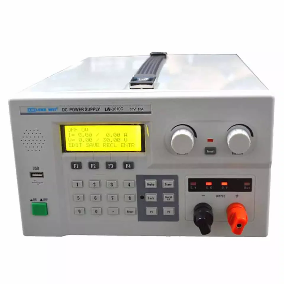 LW-8010C 80V 10A Programmable DC Regulated Desktop Power Supply Digital Adjustable Switching Power Source Electroplating Use
LW-8010C 80V 10A Programmable DC Regulated Desktop Power Supply Digital Adjustable Switching Power Source Electroplating Use
