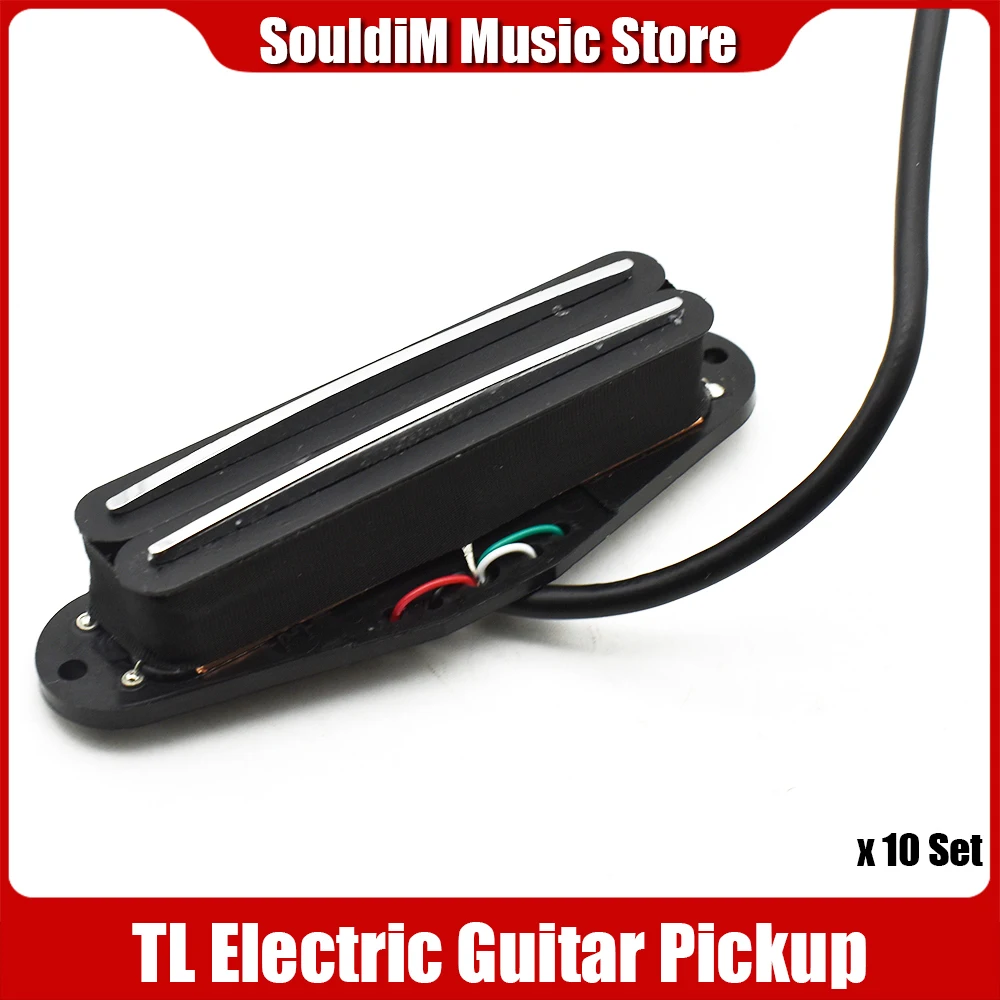 

10set Twin blade Dual Rail Humbucker Double Coil Pickup for FD ST Electric Guitar Replacement