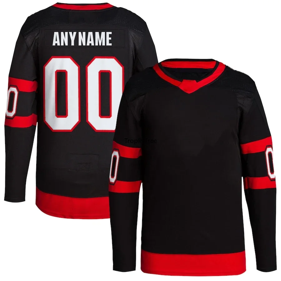 

Customized Ottawa Hockey Jersey Canada Ice Hockey Jerseys Personalized Last Name Any Number All Stitched Mens US Size S-XXXL