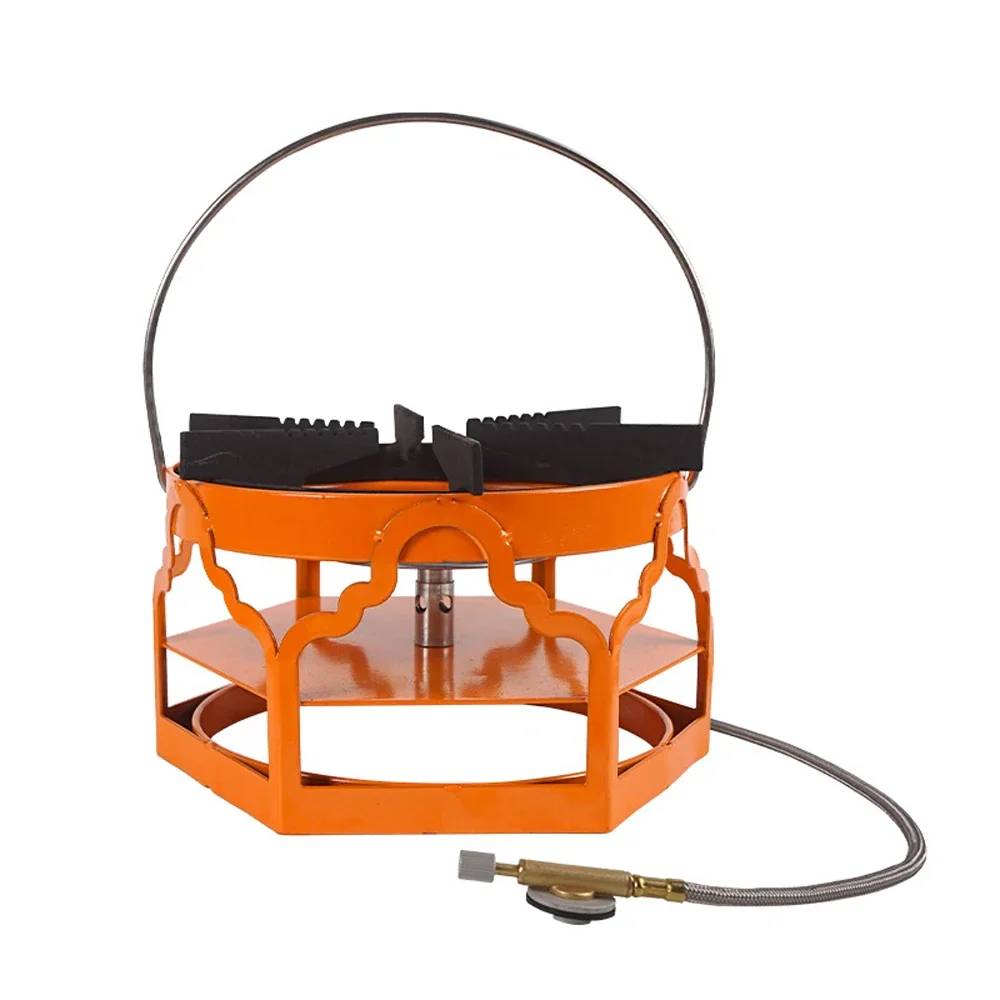 2700W Outdoor Camping Powerful Furnace Carbon Steel Stoves Portable Picnic Barbecue Stoves Portable Handheld Cooking Furnace
2700W Outdoor Camping Powerful Furnace Carbon Steel Stoves Portable Picnic Barbecue Stoves Portable Handheld Cooking Furnace