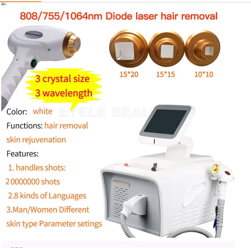 2023 NEW Portable freezing point painless high power 800W Watt laser 808nm 1064nm diode beauty hair removal machine
2023 NEW Portable freezing point painless high power 800W Watt laser 808nm 1064nm diode beauty hair removal machine