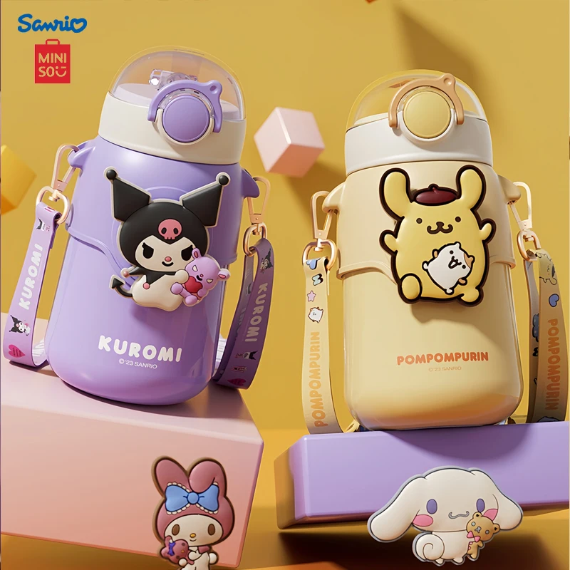 MINISO 570 мл My Melody, термобутылка для воды из нержавеющей стали, мультяшная коричная бутылка для воды для милых Kuromi, портативная чашка в подарок
MINISO 570 мл My Melody, термобутылка для воды из нержавеющей стали, мультяшная коричная бутылка для воды для милых Kuromi, портативная чашка в подарок