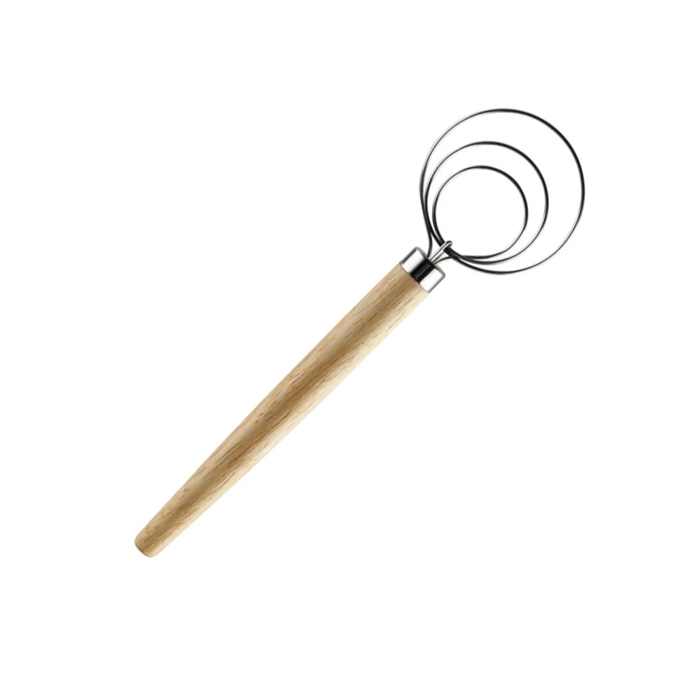 2pcs Stainless Steel Egg Whisk Wooden Handle Egg Mixing Whisk Flour Pastry Dough Agitator Kitchen Gadget Tool Inch
2pcs Stainless Steel Egg Whisk Wooden Handle Egg Mixing Whisk Flour Pastry Dough Agitator Kitchen Gadget Tool Inch