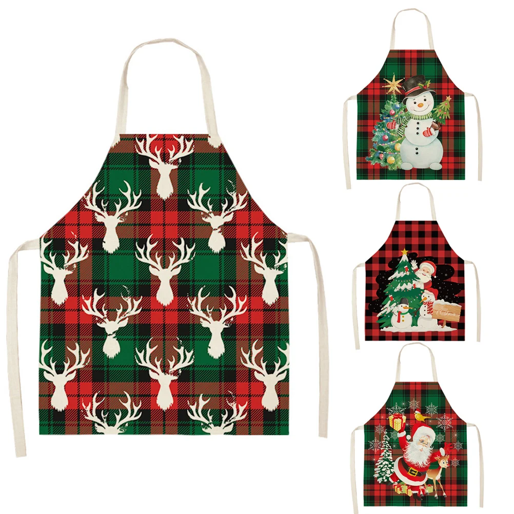 Christmas Snowman 66x47cm Kitchen Household Adult Antifouling Apron Sleeveless Merry Christmas Deer Printed Coverall
Christmas Snowman 66x47cm Kitchen Household Adult Antifouling Apron Sleeveless Merry Christmas Deer Printed Coverall