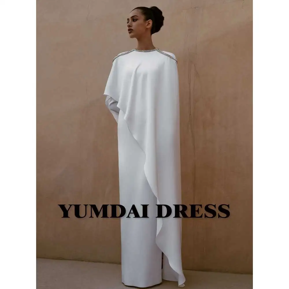YUMDAI Luxury Dubai White Smock Evening Dress Ladies Special Event Formal Dinner Dress Rhinestone Beaded Long Sleeve Dress New
YUMDAI Luxury Dubai White Smock Evening Dress Ladies Special Event Formal Dinner Dress Rhinestone Beaded Long Sleeve Dress New