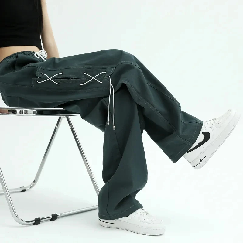 Zoki Gothic High Waist Straight Women Wide Leg Pants Fashion Hip Hop Loose Streetwear Harajuku Korean Casual Joggers Sweatpants
Zoki Gothic High Waist Straight Women Wide Leg Pants Fashion Hip Hop Loose Streetwear Harajuku Korean Casual Joggers Sweatpants